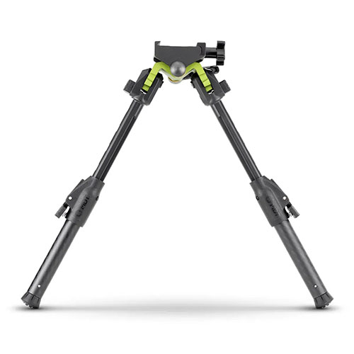 MDT GRND-Pod offers a stable shooting platform with adjustable height (4.5"-9"), compatible with Picatinny and ARCA, and lightweight design for easy handling.